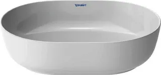 Duravit Aufsatzbecken Luv 500x350mm geschl.,o.ÜL,o.HLB,weiß/weiß sdm.