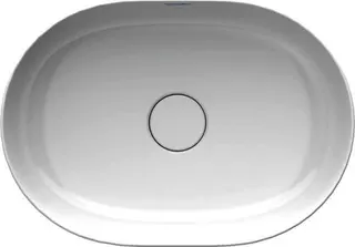 Duravit Aufsatzbecken Luv 500x350mm geschliffen, o.ÜL, o.HLB, weiß – Bild 2