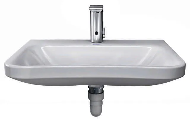Duravit Waschtisch DuraStyle Vital Med 650 mm ohne ÜL, mit HLB, 1 HL, weiß WG