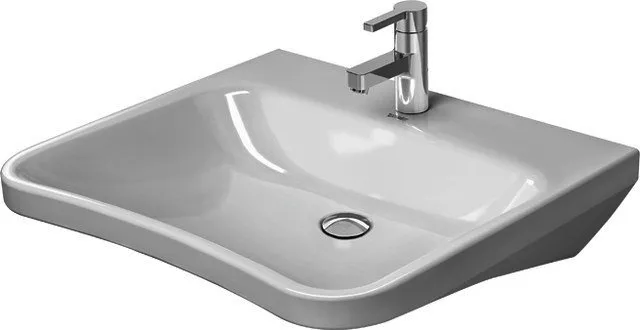 Duravit Waschtisch DuraStyle Vital Med 650 mm ohne ÜL, mit HLB, ohne HL, weiß