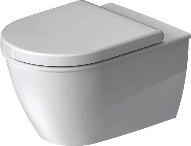 Duravit Wand-WC Darling New 540 mm Tiefspüler, rimless, Durafix, weiß
