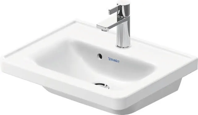 Duravit Handwaschbecken D-Neo wandh. 500mm weiß hochglanz