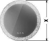 Duravit Icon Spiegel HappyD2+,m.Bel. 700x700x47mm,Dekor Lichtfeld s. – Bild 4