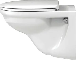 Duravit Wand-WC D-Code basic 560 mm Tiefspüler, weiß, HYG – Bild 5