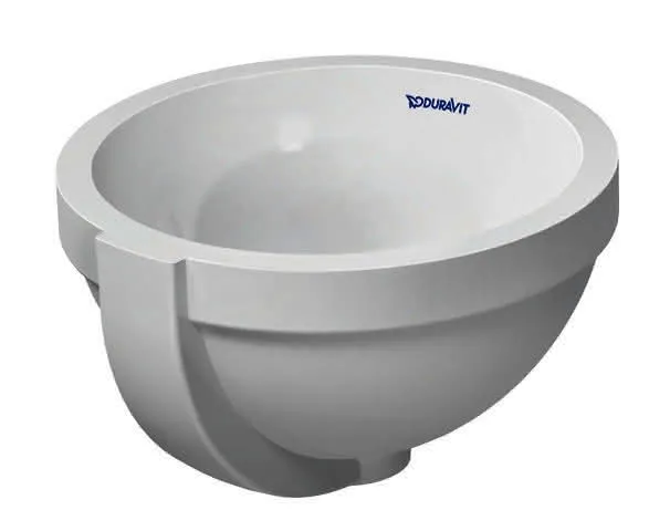 Duravit Einbauwaschtisch Architec 275 mm EB v.u.,m.ÜL,o.HLB,u.glasiert,weiß