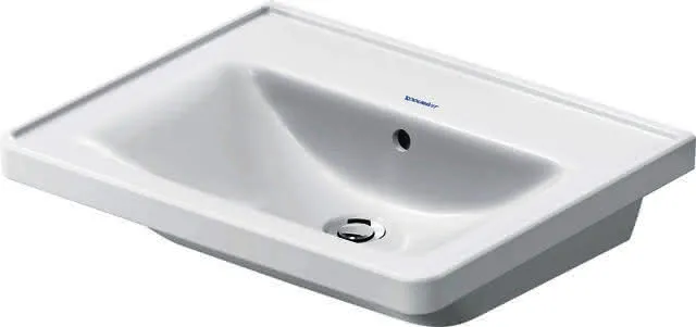 Duravit Waschtisch D-Neo weiß, 600mm mit Überlauf, Wandhängend