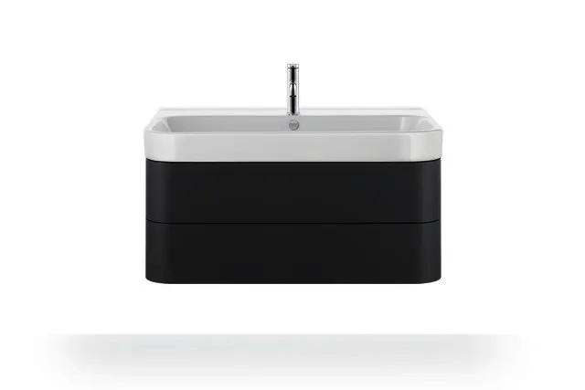 Duravit WTU wh. Happy D.2 Plus 975x415x490mm 2SK, Graphit Supermatt, ohne ES