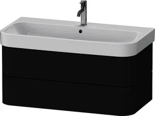 Duravit WTU wh. Happy D.2 Plus 975x415x490mm 2SK, Graphit Supermatt, ohne ES – Bild 2