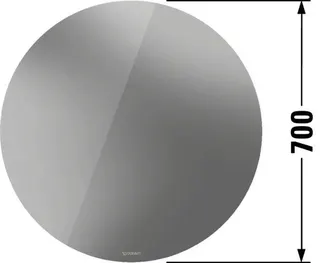 Duravit Spiegel Licht & Spiegel LM7851 Weiß 34x700x700mm – Bild 5