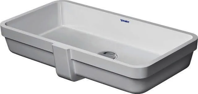 Duravit Einbauwaschtisch Vero Air 600 mm EB v.unten, m.ÜL, o.HLB, weiß