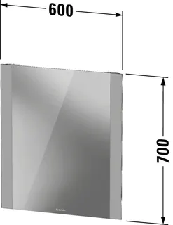 Duravit Spiegel Licht & Spiegel LM7865 Weiß 34x600x700mm – Bild 5
