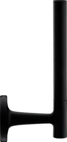 Duravit Starck T Ersatzrollenhalter, Schwarz Matt, 50x73x152