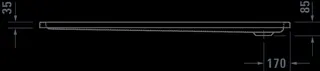 Duravit D-Code Duschwanne, 1600x900x85 mm, Weiß, Sanitäracryl – Bild 2