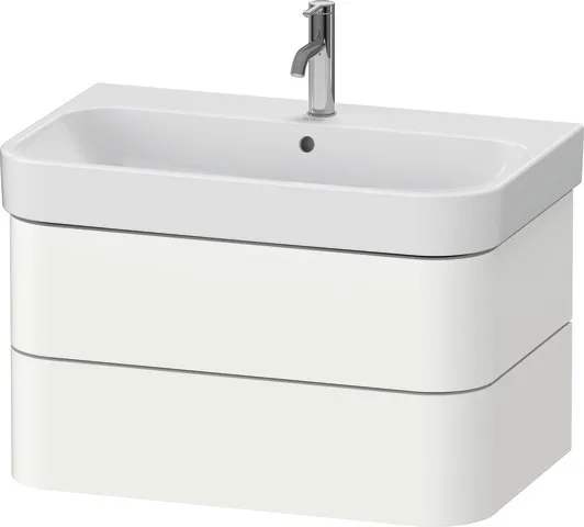 Duravit WTU wh. Happy D.2 Plus 775x415x490mm 2SK, Weiß Seidenmatt, ohne ES