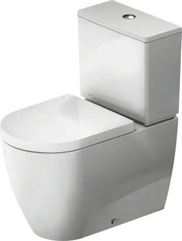Duravit Stand WC für Kombination ME by Starck 650mm, weiß, TS, rimmless, HygieneGlaze