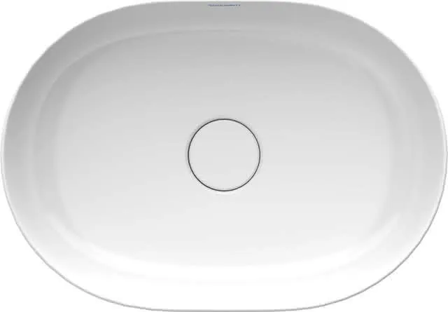 Duravit Aufsatzbecken Luv 500x350mm geschl.,o.ÜL,o.HLB,weiß/weiß sdm.,WGL