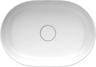 Duravit Aufsatzbecken Luv 500x350mm geschl.,o.ÜL,o.HLB,weiß/weiß sdm.,WGL