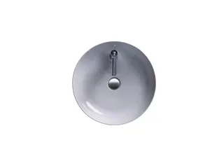 Duravit Aufsatzbecken Cape Cod 480 mm mit Armatureninsel, ohne ÜL, weiß – Bild 2