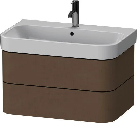 Duravit WTU wh. Happy D.2 Plus 775x415x490mm 2SK, Leinen, ohne ES
