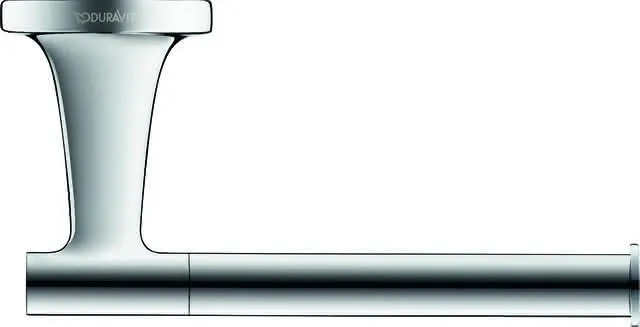 Duravit Starck T Papierrollenhalter, Chrom, 152x76x50