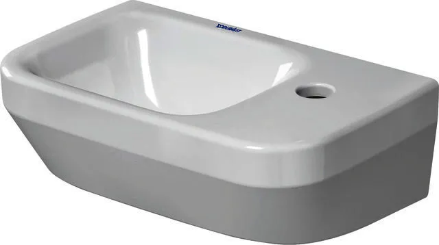 Duravit Handwaschbecken DuraStyle, Weiß 360x220mm,o.ÜL,m.HLB,HL rechts,Bef.inkl,WG