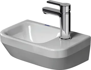 Duravit Handwaschbecken DuraStyle, Weiß 360x220mm,o.ÜL,m.HLB,HL rechts,Bef.inkl. – Bild 3