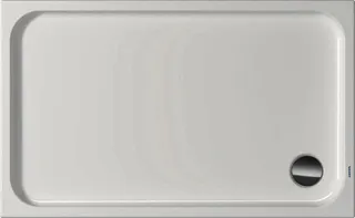 Duravit D-Code Duschwanne, 1300x800x85 mm, Weiß, Sanitäracryl, Antislip