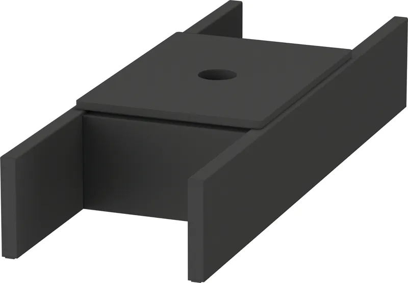 Duravit Inneneinteilung Diamantschwarz 115x320x59mm