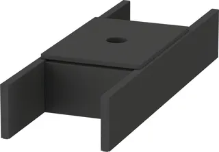 Duravit Inneneinteilung Diamantschwarz 115x320x59mm