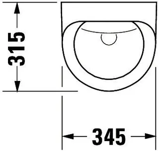 Duravit Design Classics Urinal Dura+, Zul.v.h absaugend, o.Deckel, o.Fliege, weiß – Bild 5