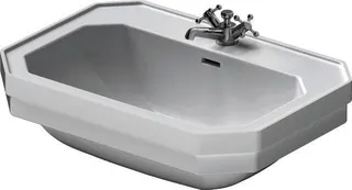 Duravit Waschtisch 1930 700 mm mit ÜL, mit HLB, 1 HL, weiß WonderGliss – Bild 2