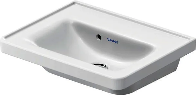 Duravit Handwaschbecken D-Neo wandh. 500mm weiß hochglanz, mit Überlauf