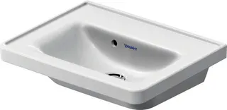 Duravit Handwaschbecken D-Neo wandh. 500mm weiß hochglanz, mit Überlauf
