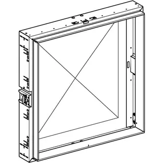 Rohbaubox für Geberit ONE SPS B: 90cm, H: 90cm – Bild 3