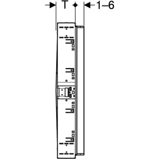 Rohbaubox für Geberit ONE SPS B: 90cm, H: 90cm – Bild 5