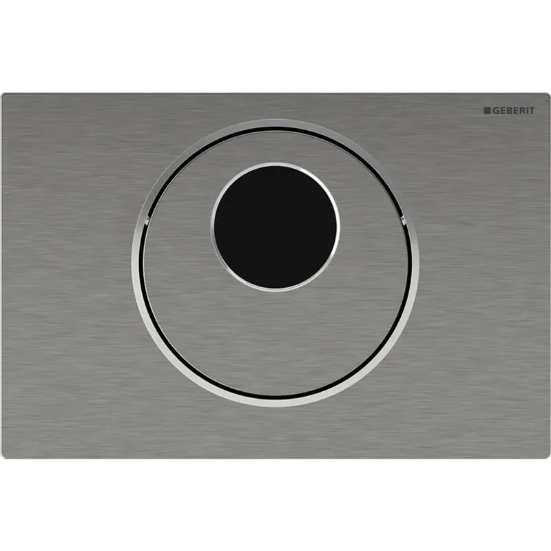 Geberit WC-Strg. m. elektr.Spül, Batt., bl/BT 2-Mengen-Sp., Sigma10, edst., manuell