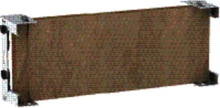 Geberit GIS Montageplatte universell 15 x 40 cm, für UP-Armatur – Bild 2