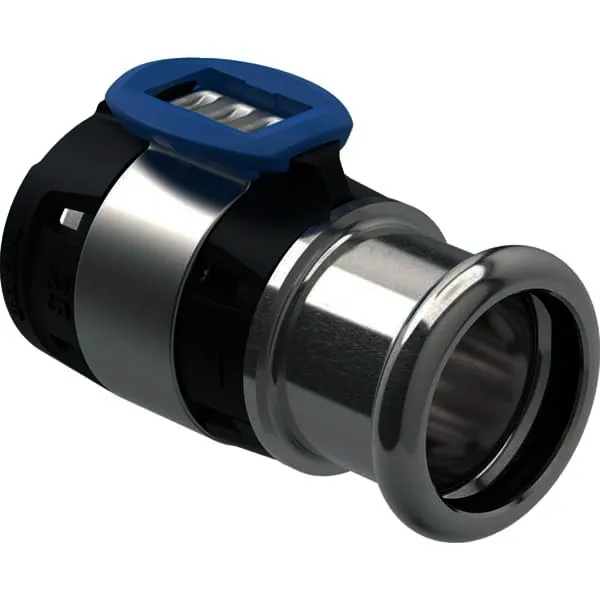 FlowFit Übergang auf Geberit Mapress mit Pressmuffe, edst., d32-d28