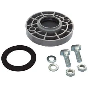 airfit Flansch-Adapter DN 50/40 aus PP, Lochabstand 77-83mm