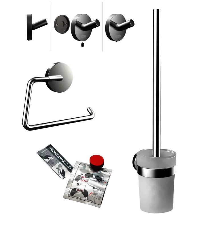 Emco WC-Set round 00100 Inhalt: PH, BG, DH chr