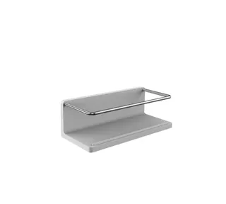 EC Wandkorb round 00100 225x75x100 mm chr/weiss