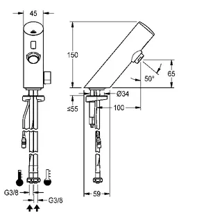 Aquarotter Standbatterie, F3, elek., Mischer, 3l, f. Netzteil – Bild 3