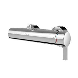 Aquarotter Thermostat-Wandbatterie, F5, EHM, für Bogen/Duschrohr, Hygieneoption