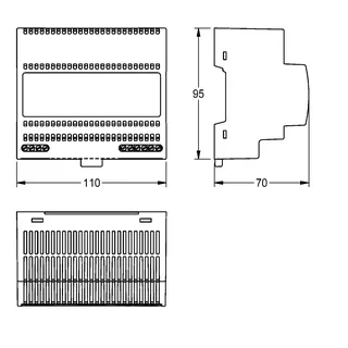 Aquarotter Netzteil, Eingang 100-240 VAC, Ausgang umschaltbar 7/12 VDC – Bild 3