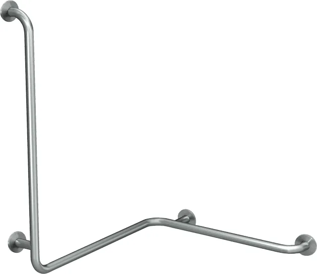 Aquarotter Wandhandlauf, CONTINA, Edelstahl, f. Ecken, 806x983x726 mm, Ausf. rechts