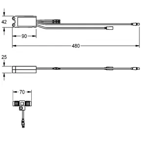 Aquarotter Elektronikmodul, A3000open, EM5, ID02050, 24 VDC – Bild 3