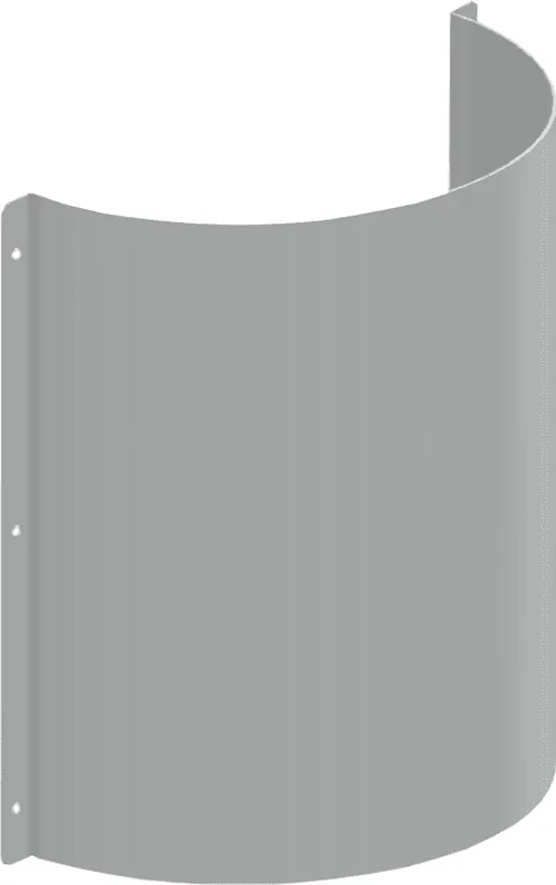 Aquarotter Siphonabdeckung, CAMPUS, Edelstahl, 340x365x150 mm, für Reihenurinal