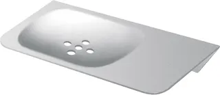 Aquarotter Seifenablage, CHRONOS, Edelstahl, 180x40x100 mm, AP, Abflusslöcher