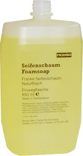 Aquarotter Schaumseife, Kartusche 650 ml, für Schaumseifenspender