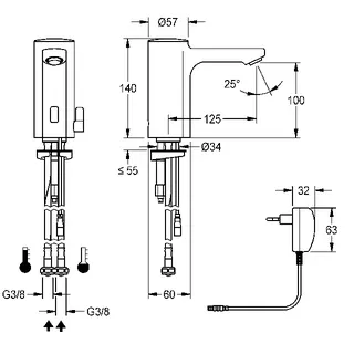 Aquarotter Standbatterie, F5, elek., Mischer, 5l, Steckernetzteil 230 VAC – Bild 3